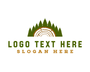 Pine Tree Woodworking Logo