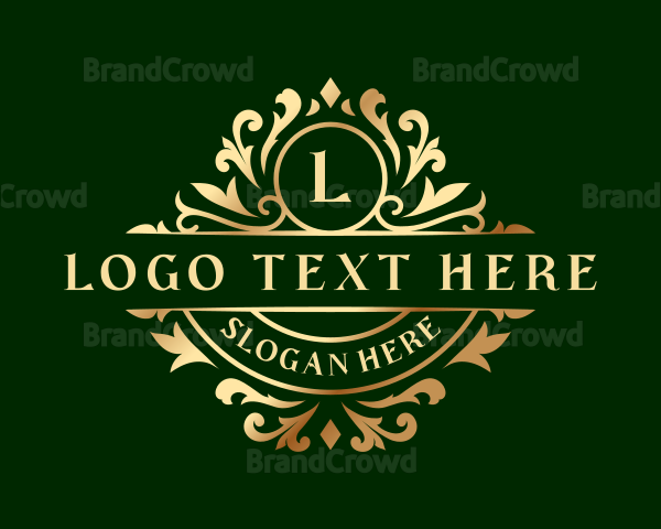 Luxury Floral Event Logo