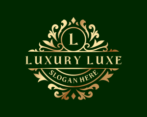 Luxury Floral Event logo design