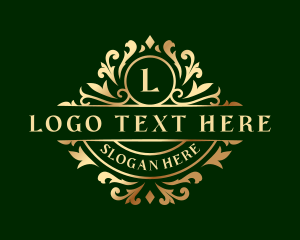 Cosmetics - Luxury Floral Event logo design