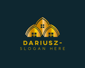 Residential Home Roofing Logo