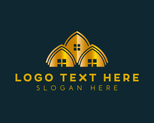 Residential Home Roofing Logo