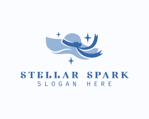 Sparkly Sun Hat logo design