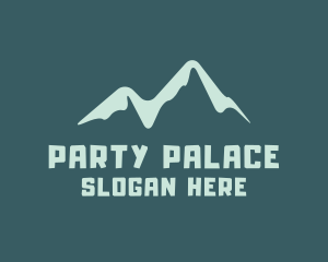 Mountain Summit Peak  Logo