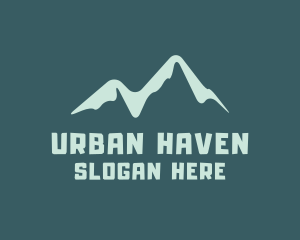 Mountain Summit Peak  Logo