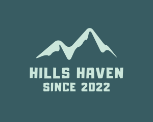 Mountain Summit Peak  logo design