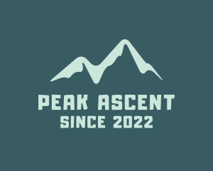 Climb - Mountain Summit Peak logo design