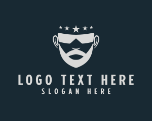 Styling - Man Beard Sunglasses logo design