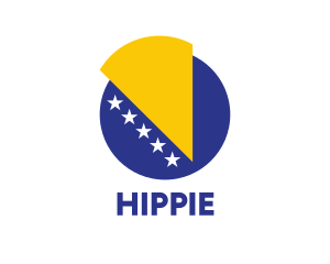 Bosnia & Herzegovina Flag Logo