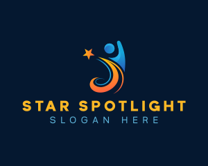 Goal Human Star logo design