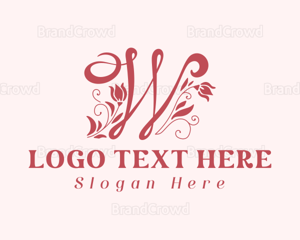 Elegant Styling Letter W Logo