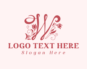 Elegant Styling Letter W Logo