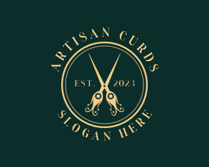 Elegant Shears Beautician logo design