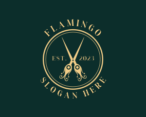 Artisanal - Elegant Shears Beautician logo design