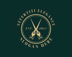 Elegant Shears Beautician logo design