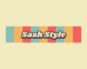 Hippie Retro Styling logo design