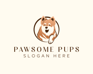 Canine Puppy Veterinary logo design