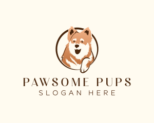 Canine - Canine Puppy Veterinary logo design