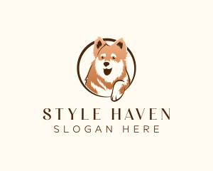 Shelter - Canine Puppy Veterinary logo design