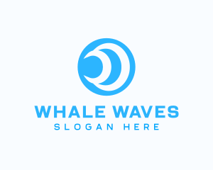 Cyber Tech Waves logo design