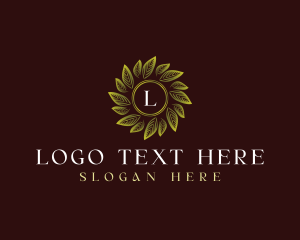 Leaf - Leaf Swirl Wellness logo design