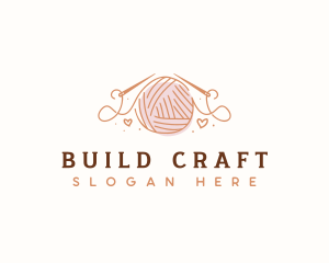 Yarn Crochet Crafts logo design