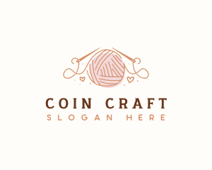 Yarn Crochet Crafts logo design