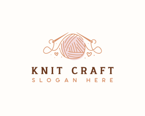 Yarn Crochet Crafts logo design