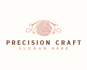 Yarn Crochet Crafts logo design