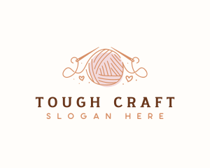 Yarn Crochet Crafts logo design