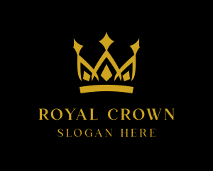 Luxury Royal Crown  logo design