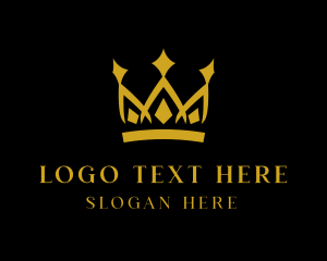 Luxury Royal Crown  Logo
