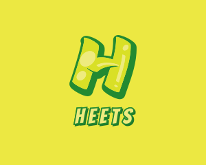 Graphic Gloss Letter H Logo