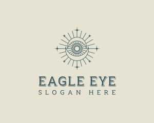 Spiritual Boho Eye logo design