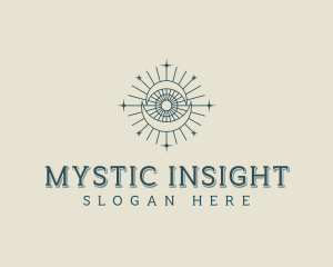 Spiritual Boho Eye logo design