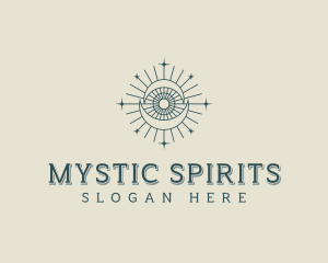 Spiritual Boho Eye logo design