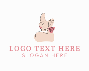 Female - Pretty Lady Jewelry logo design