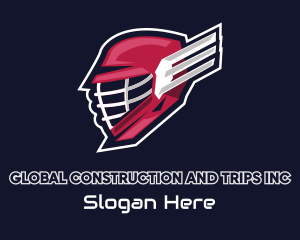 Tournament - Hockey Winged Helmet logo design