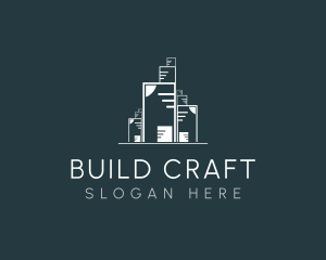 City Building Construction logo design