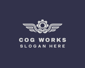 Repair Cog Automotive logo design