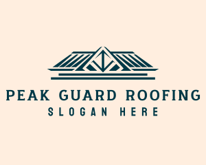 Roofing Construction Roof logo design