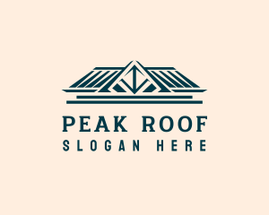 Roof - Roofing Construction Roof logo design