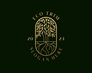 Tree Planting Horticulture logo design