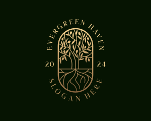 Tree Planting Horticulture logo design