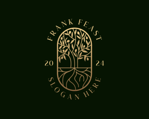 Tree Planting Horticulture logo design