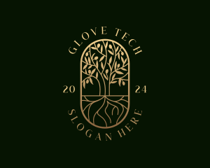 Tree Planting Horticulture logo design