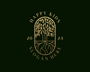 Tree Planting Horticulture logo design