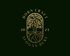 Tree Planting Horticulture logo design