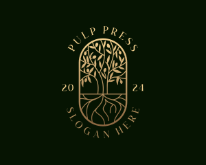 Tree Planting Horticulture logo design