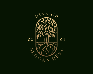 Tree Planting Horticulture logo design